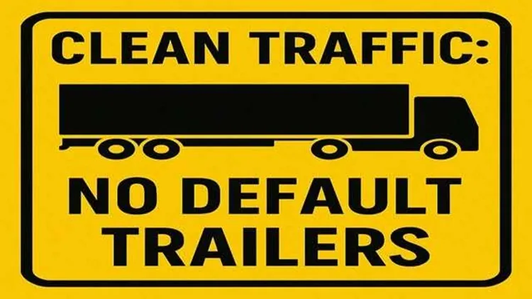 ATS 1.60 Clean Traffic No Default SCS Trailers V2.0