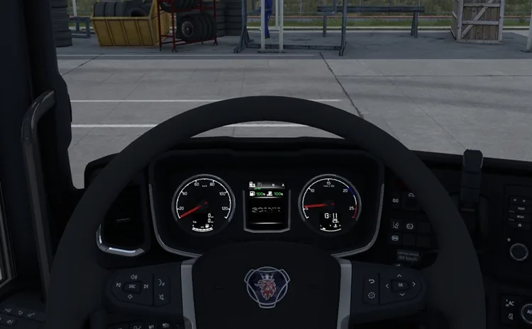 ETS2 1.56 - Scania NG Panel Improved
