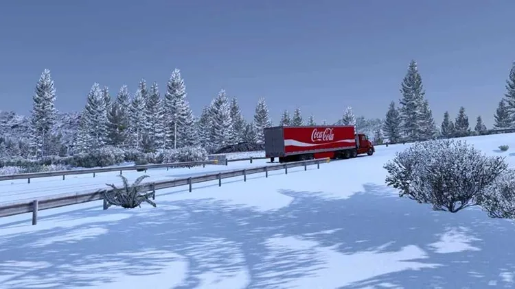 ATS 1.60 Frosty Winter Weather Mod V6.0