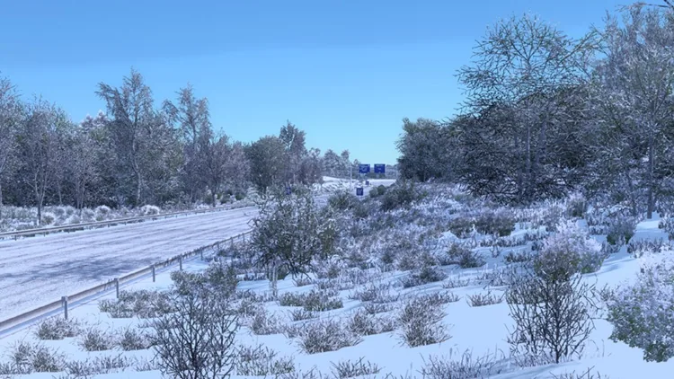 ETS2 1.57 - Frosty Winter V10.4