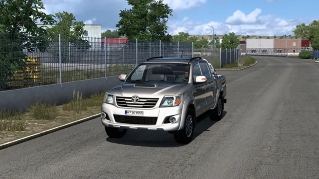 ETS2 Toyota Hilux 2015 Front view 01