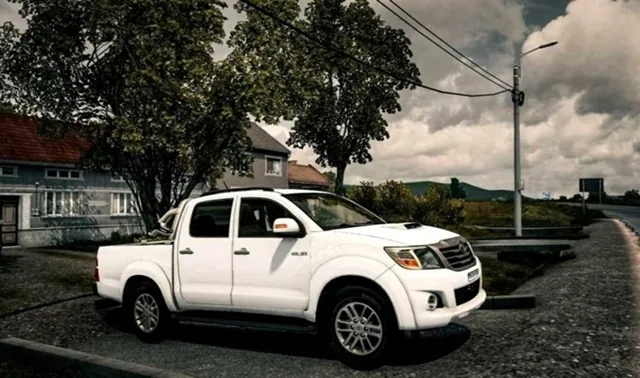 ETS2 Toyota Hilux 2015 Front view 03