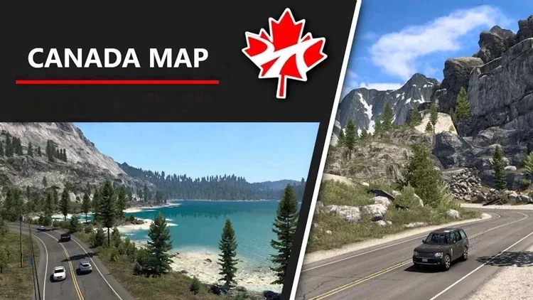 ATS 1.57 - Canada Map V1.6