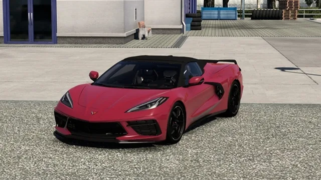 ETS2 Chevrolet Corvette C8 01