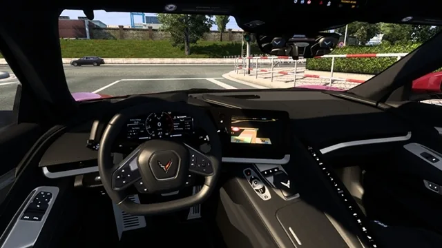 ETS2 Chevrolet Corvette C8 interior