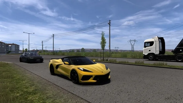 ETS2 Chevrolet Corvette C8 02