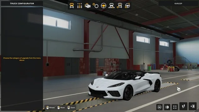 ETS2 Chevrolet Corvette C8 04