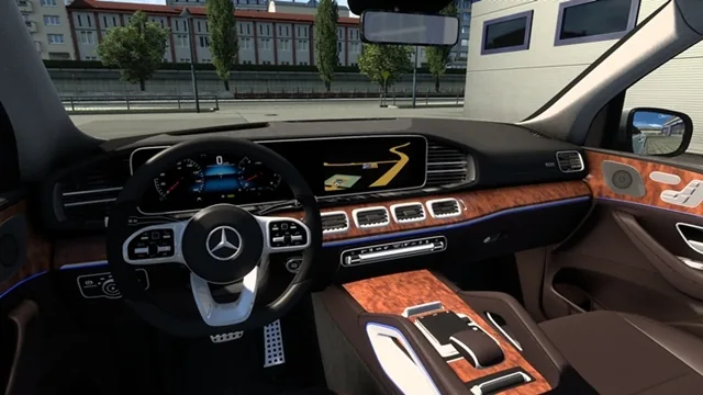 ETS2 Mercedes-Benz W167 GLE-Class interior