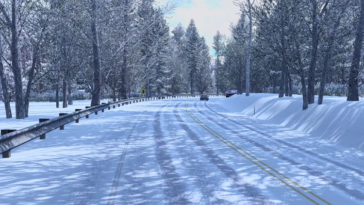 ATS 1.58 - Frosty Winter V5.8
