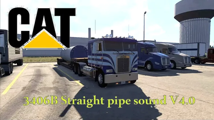 ATS CAT 3406B Straight Pipe Sound V4.0 (1.58)