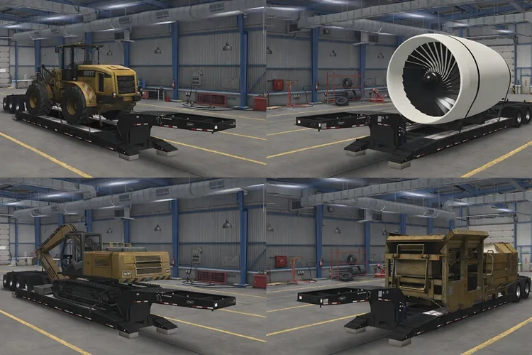 ATS Etnyre Black Hawk Lowboy Trailer V1.0 (1.58)