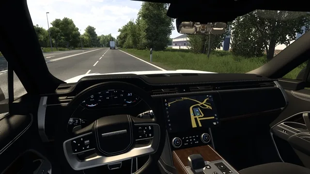 ETS2 - 2022 Land Rover Range Rover L460 interior view
