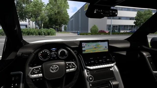 ETS2 - 2022 Toyota Land Cruiser 300 interior view