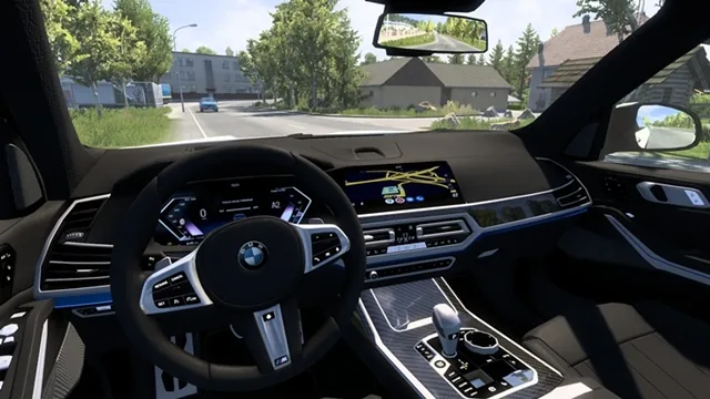ETS2 1.58 - BMW X7 2023 interior view