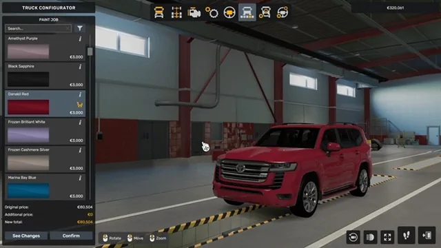 ETS2 - 2022 Toyota Land Cruiser 300 Showroom View