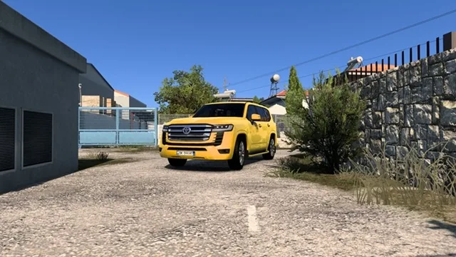 ETS2 - 2022 Toyota Land Cruiser 300 Yellow skin