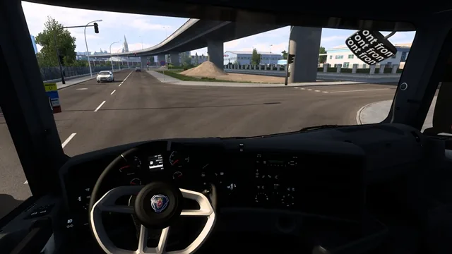 ETS2 Scania GB 8x2 interior view