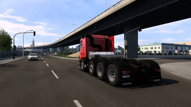 ETS2 Scania GB 8x2 Rear view