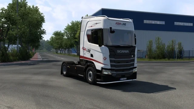 ETS2 1.60 Scania S Asia Line Skin
