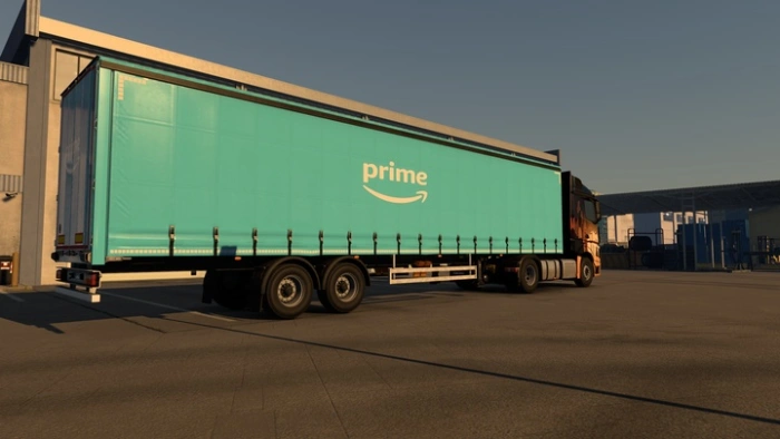 ETS2 1.60 Amazon Prime Trailer Skin