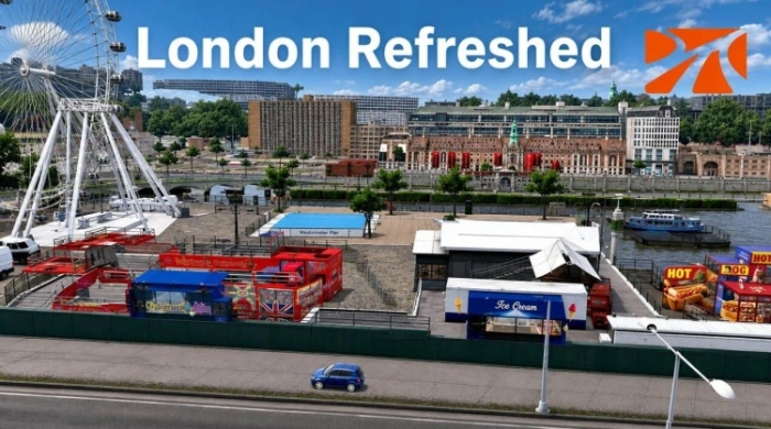 ETS2 1.60 London Refreshed - A Promods Addon V1.01