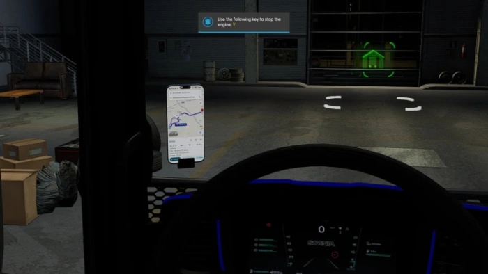 ETS2 1.60 Phones for All Trucks Lit Screens Update