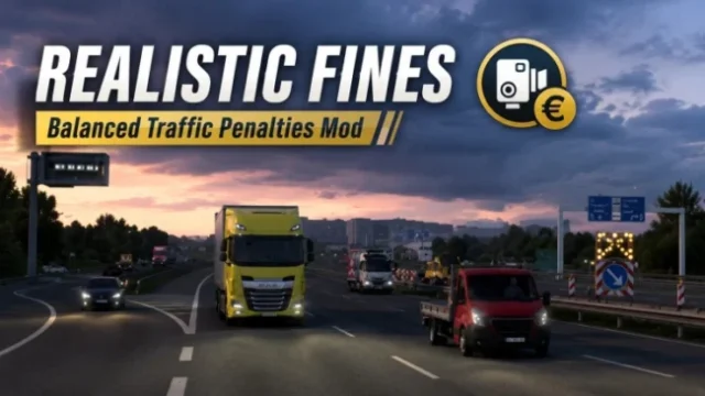 ETS2 1.60 Realistic Fines V1.0