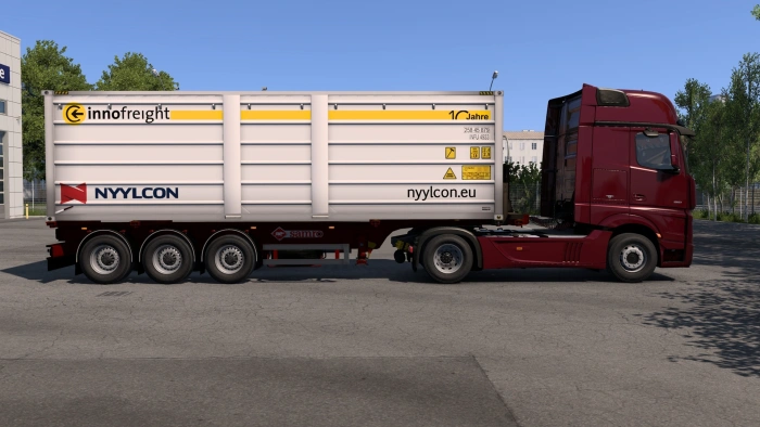 ETS2 1.60 Samro Dumper Trailer