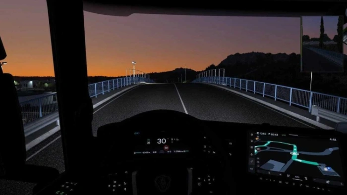 ETS2 1.60 Scania Smart Dash+ 150% Larger Text V1.0