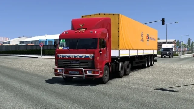 ETS2 1.60 Kamaz 54115 + Nefaz 93341 Trailer
