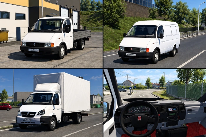 ETS2 1.61 GAZelle Pack