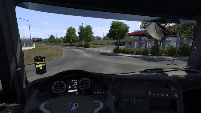 ETS2 1.60 IPhone 15 Pro GPS