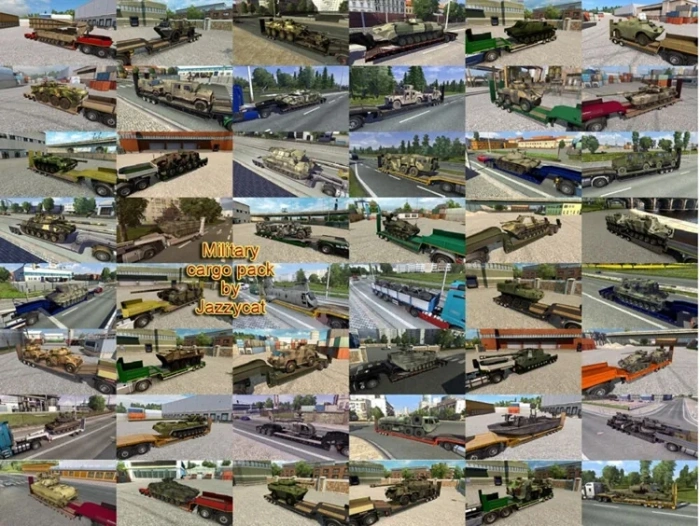 ETS2 1.61 Military Cargo Pack V6.8.7