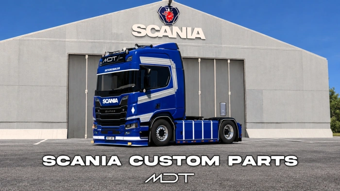 ETS2 1.61 Scania Next Generation Custom Parts V1.4