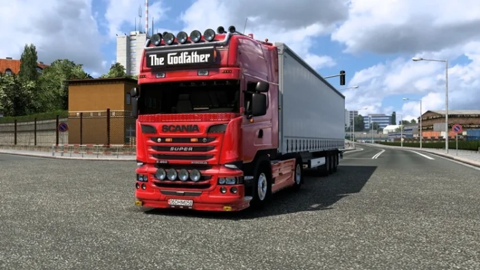 ETS2 1.61 Scania R450 The Godfather