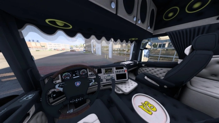 ETS2 1.60 Scania RJL V8 Power Interior