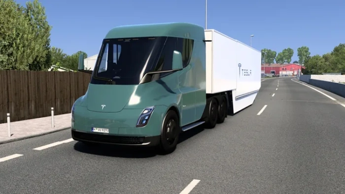 ETS2 1.61 Tesla Semitruck V3.0