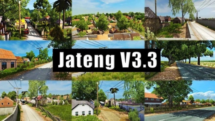 ETS2 1.61 New Jateng Map V3.3