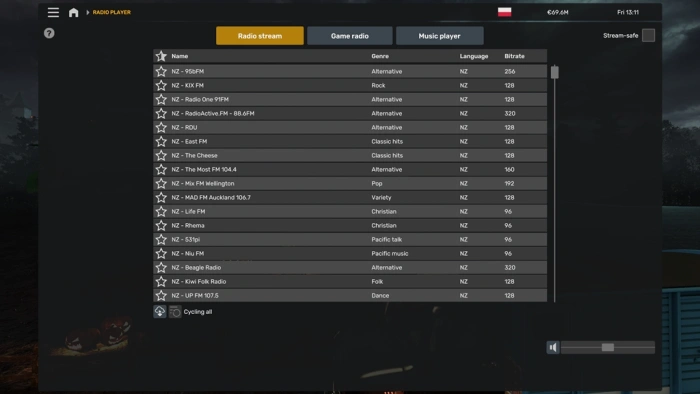 ETS2 1.61 22 New Zealand Radio Stations
