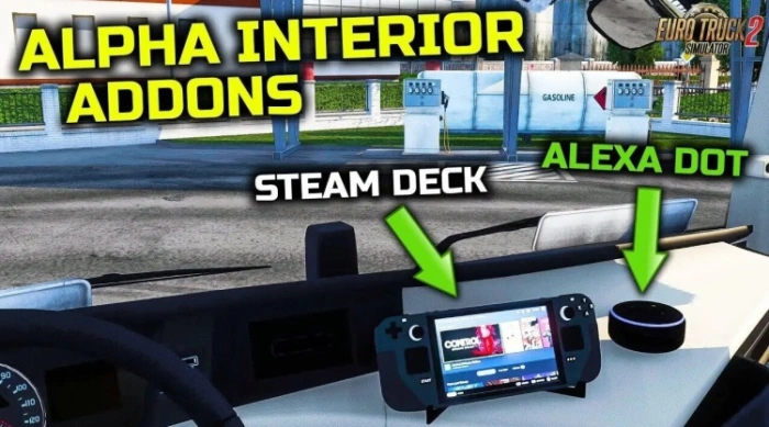 ETS2 1.61 Alpha Interior Addons Pack