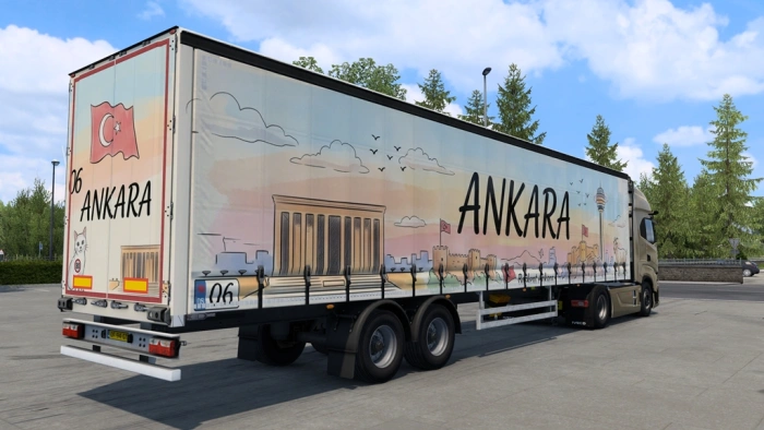ETS2 1.62 Ankara-Themed Trailer Skin