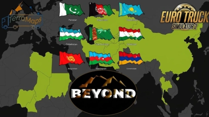 ETS2 1.61 Beyond Map V11