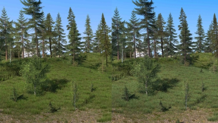 ETS2 1.61 Grass Addons Low Saturation