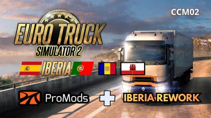 ETS2 1.61 Iberia Promods Rework V1.41 for Promods 2.85