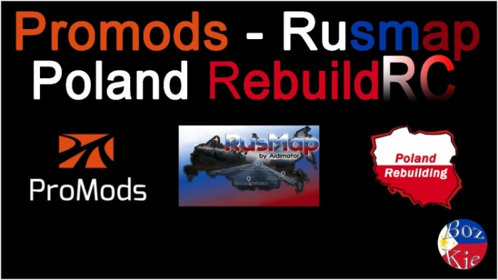 ETS2 1.61 Promods Nordic Horizons - Rusmap (Aldi) - Poland Rebuild RC V2.1