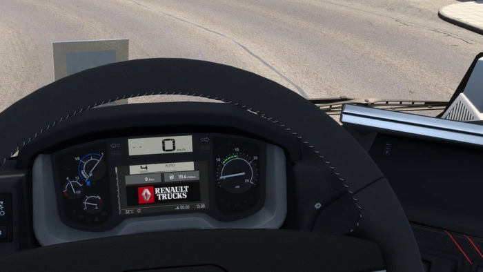 ETS2 1.61 Renault Range T Improved Dashboard V2.1