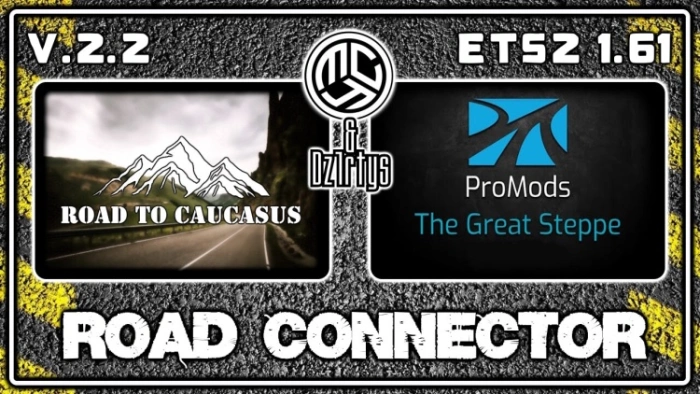 ETS2 1.61 Road to Caucasus + ProMods The Great Steppe RC V2.2