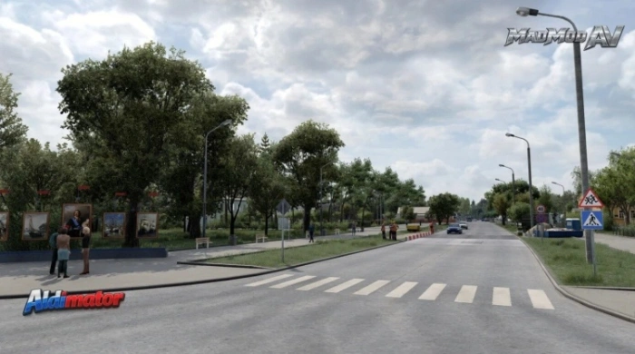 ETS2 1.61 RusMap Landscapе Addon V1.2