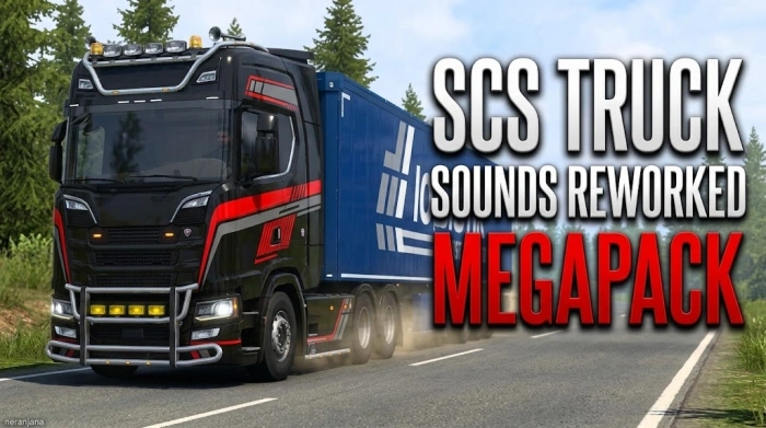 ETS2 1.61 Truck Sounds Reworked Megapack