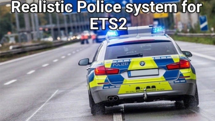 ETS2 1.61 Realistic Police System